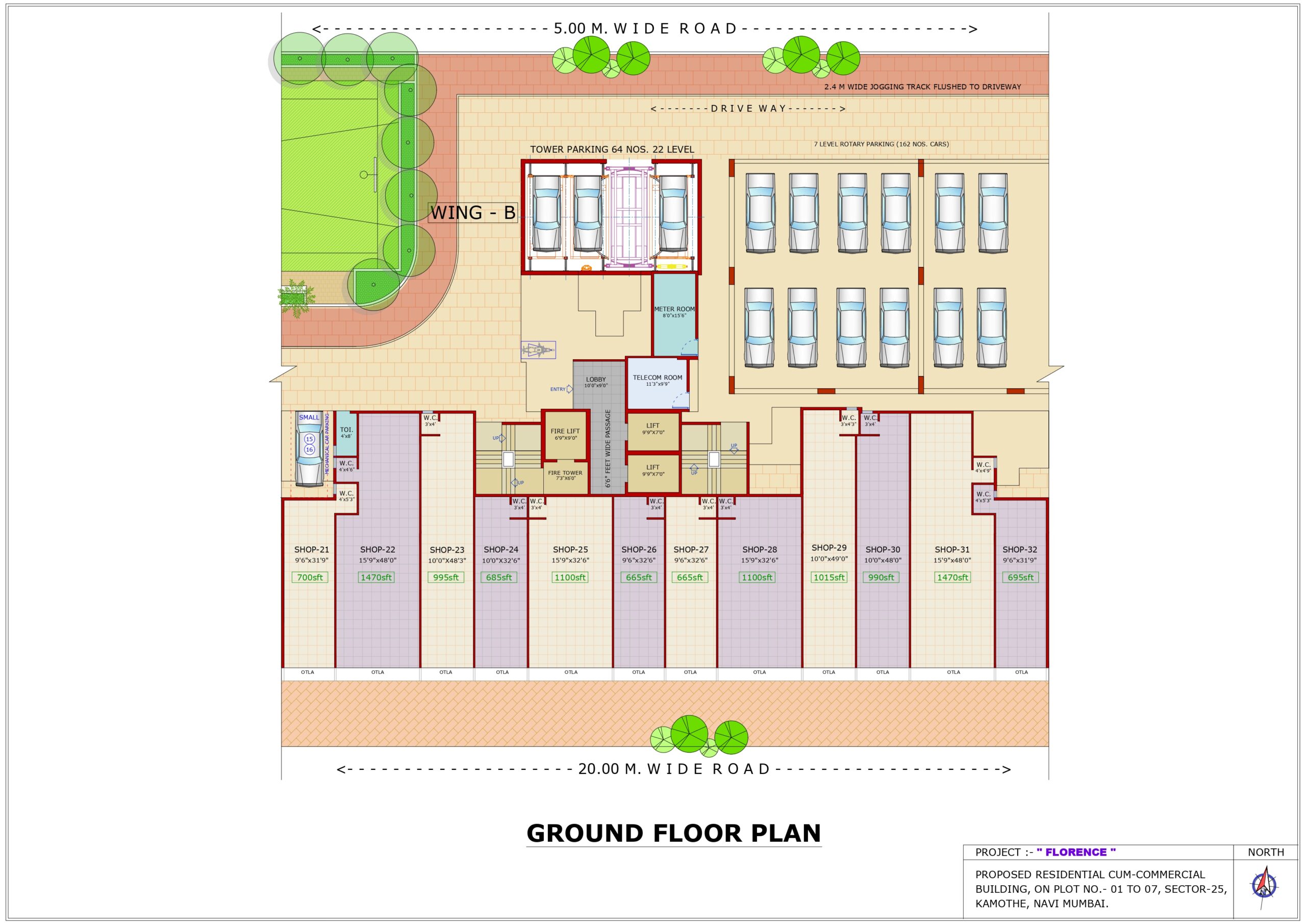 B Wing Ground FL PLAN_page-0001
