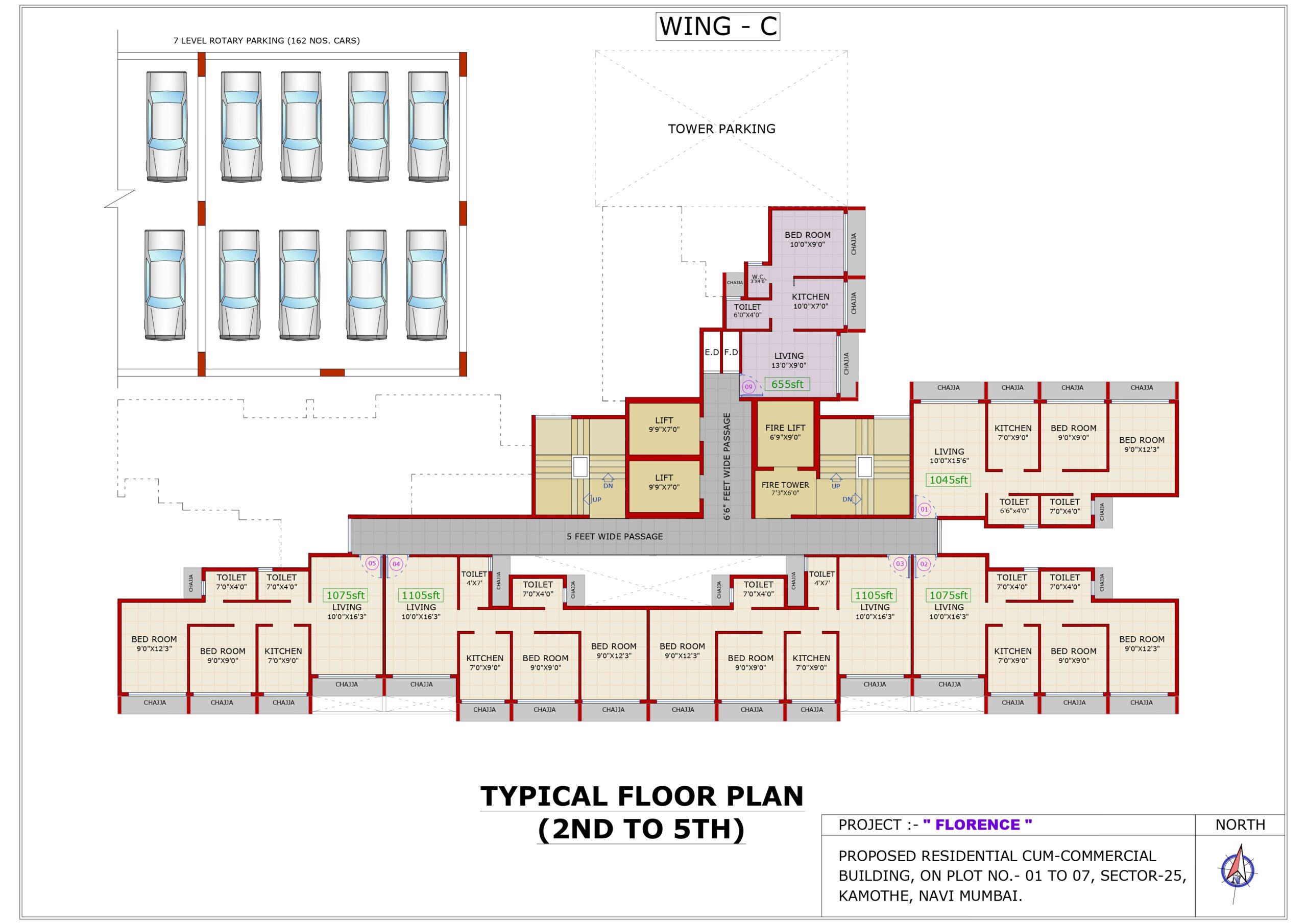 C Wing 2nd to 5th FL PLAN_page-0001