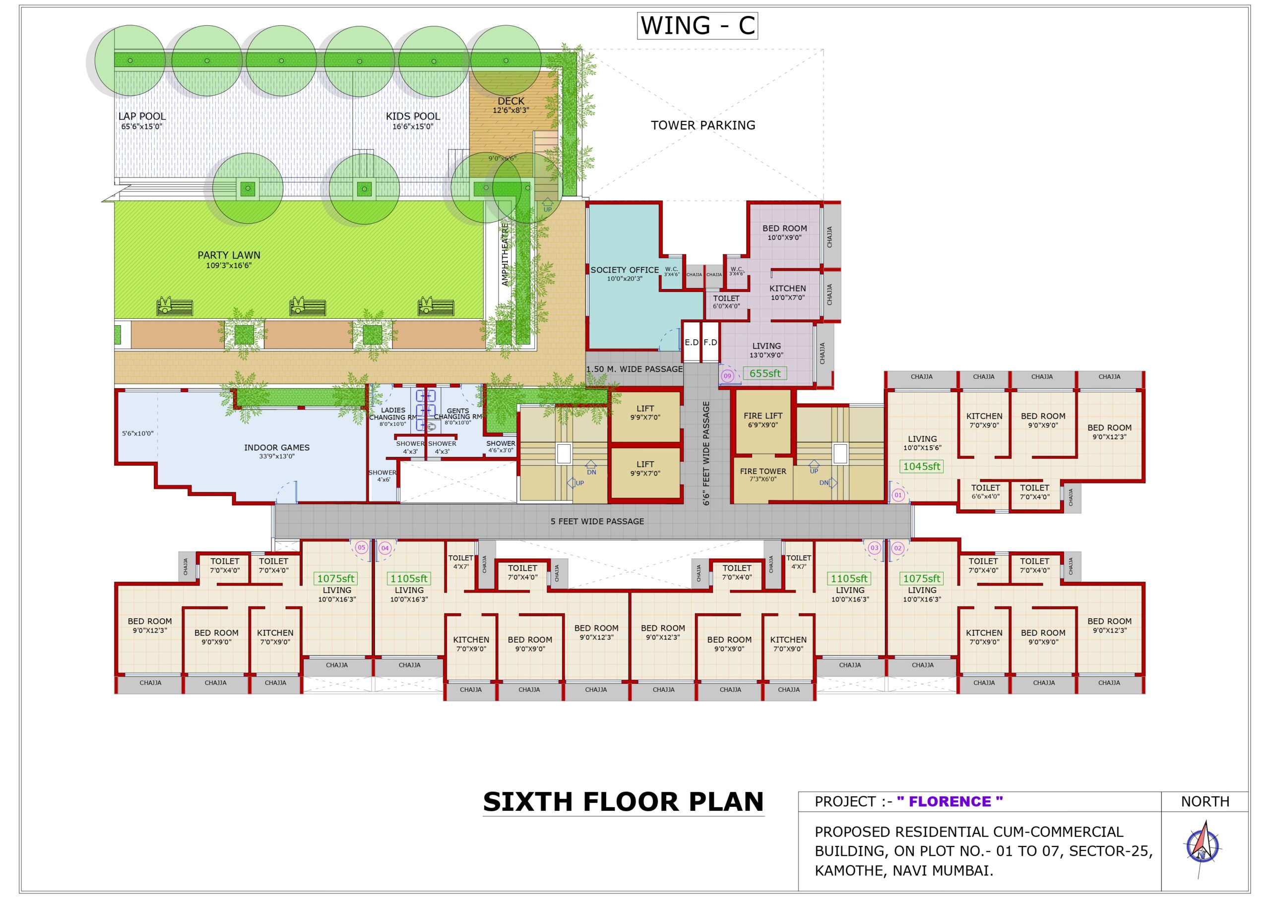 C Wing 6th FL PLAN_page-0001