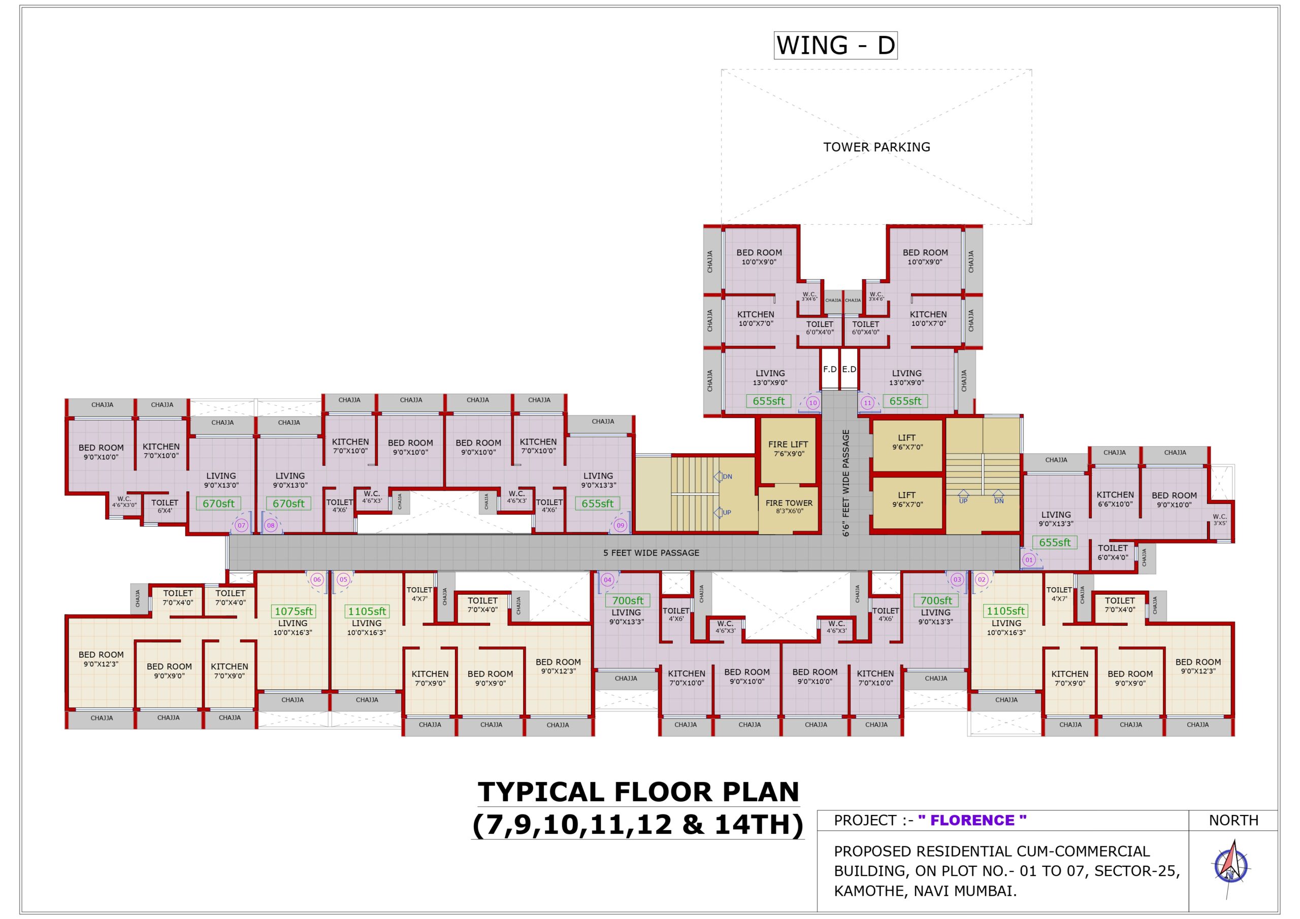 D Wing Typical FL PLAN_page-0001
